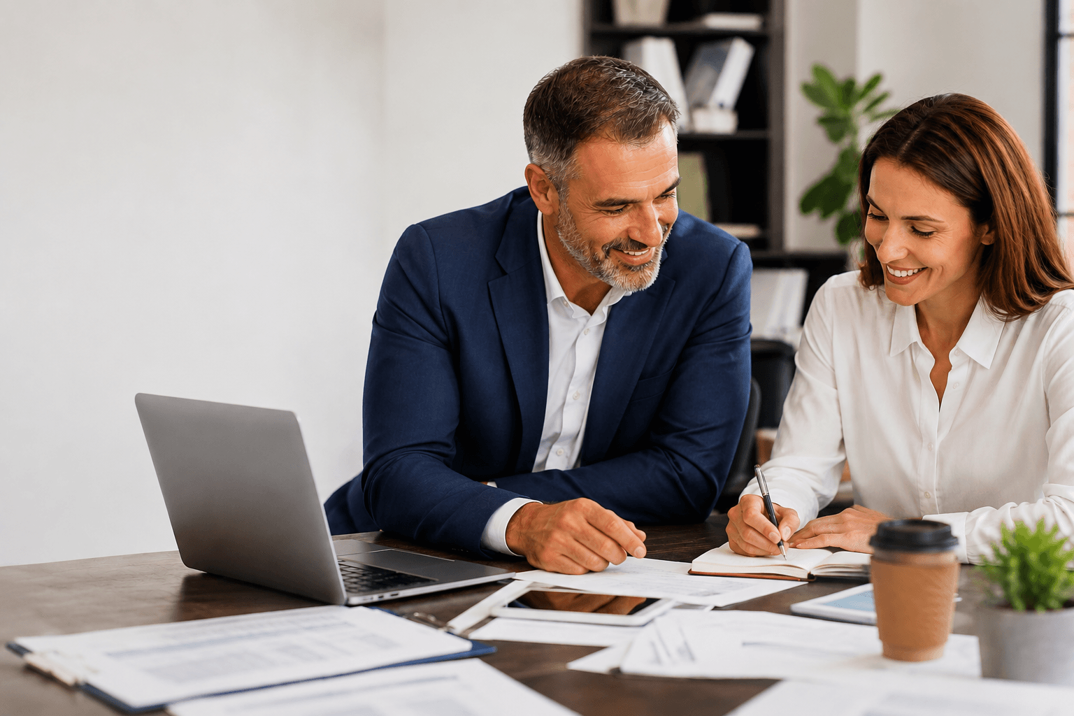 Business team working